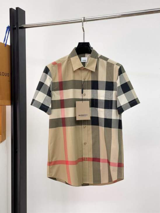 Picture of Burberry Shirts Short _SKUBurberryM-2XLaztx8927918